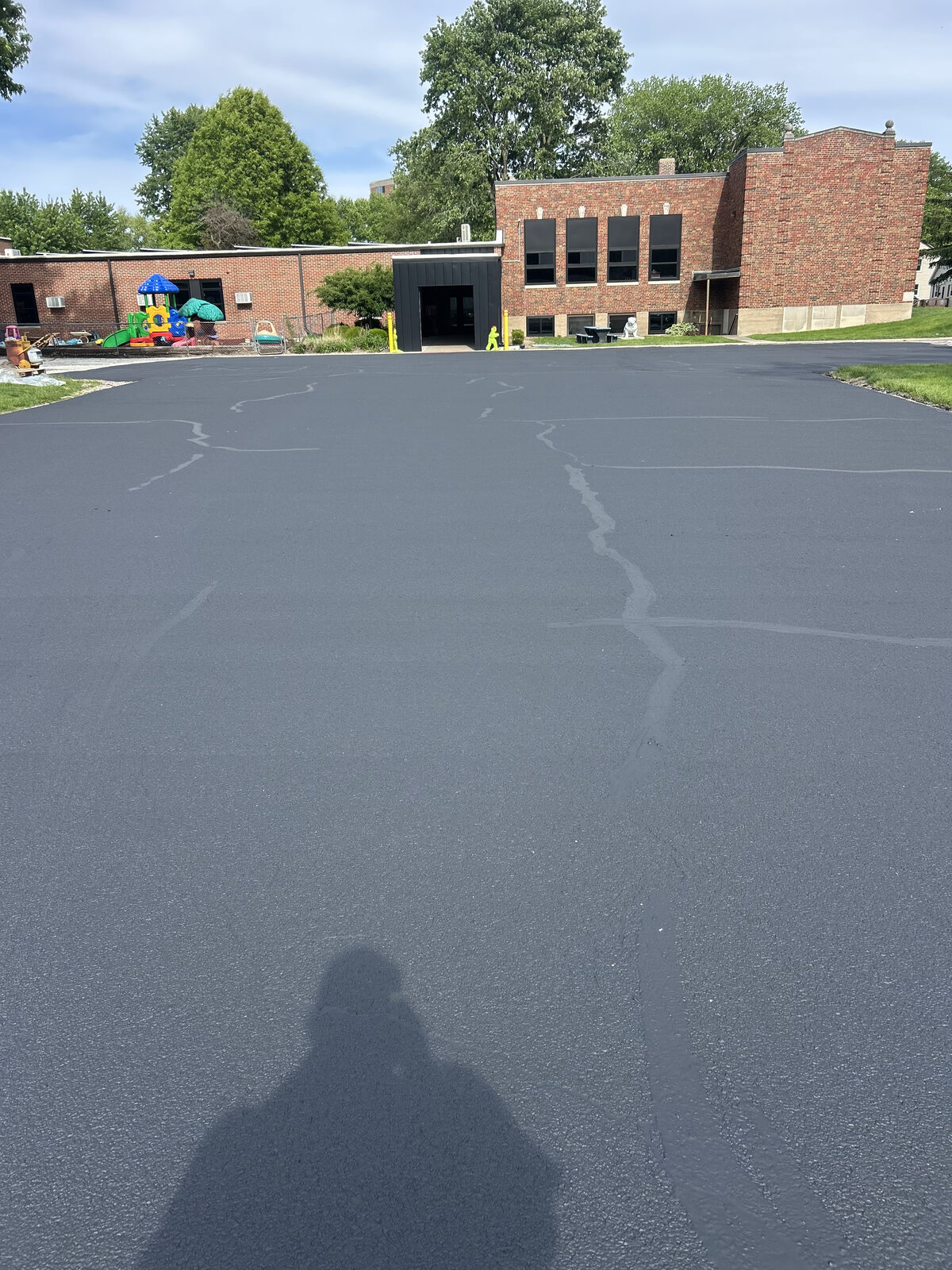 After — Forge Builds sealcoating project