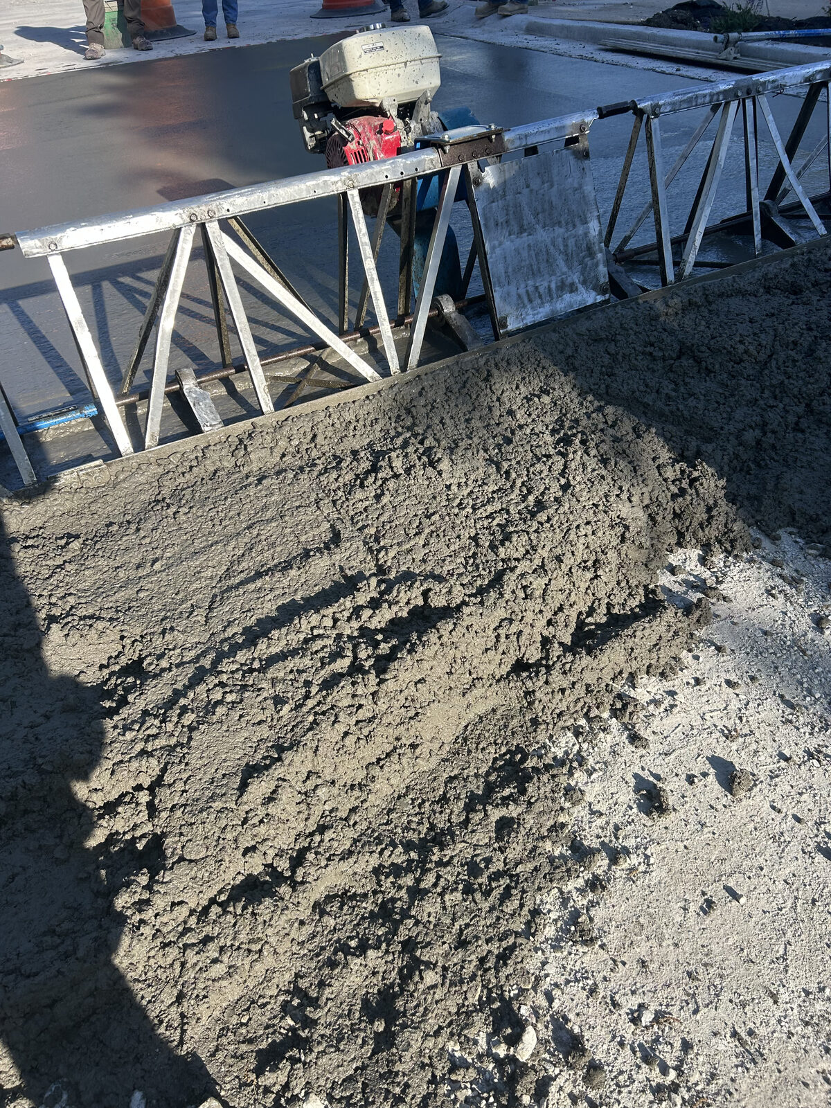 Concrete Slab Pour